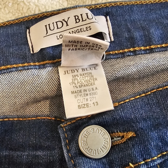 NWT Judy Blue 13 Skinny Non-Distressed Jeans - Picture 6 of 9